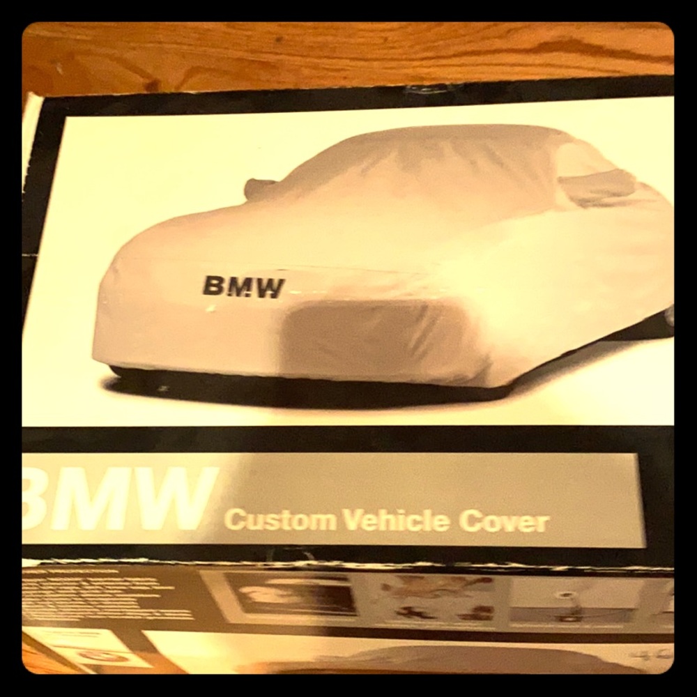 bmw car cover band new in box